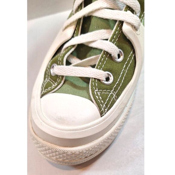 Converse Chuck Taylor Construct Colourblock Green All Star Shoe AO3471C Size 9 - Picture 6 of 11